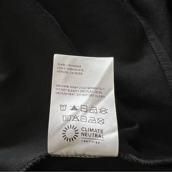 Reformation Farley Dress in Black - Picture 11 of 11